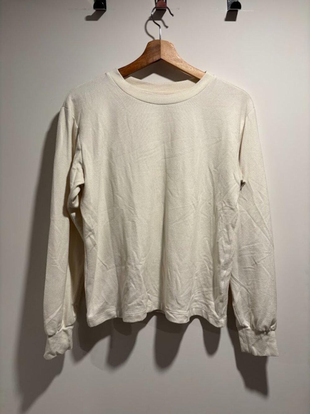 White Uniqlo Crewneck